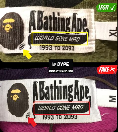 bape shoes real vs fake|bape hoodie legit check.